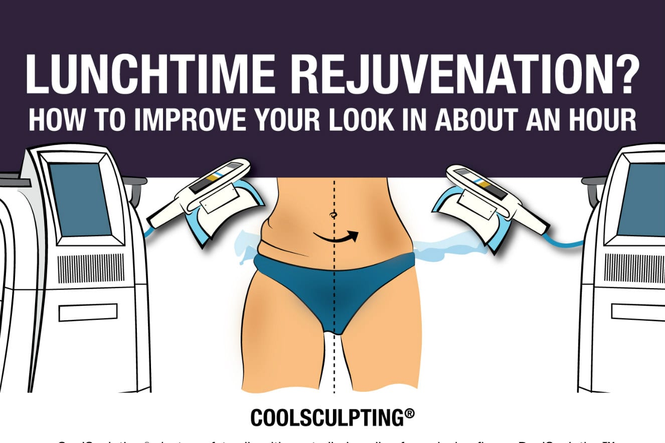 Lunchtime Rejuvenation? How to Improve Your Look in About an Hour [Infographic]