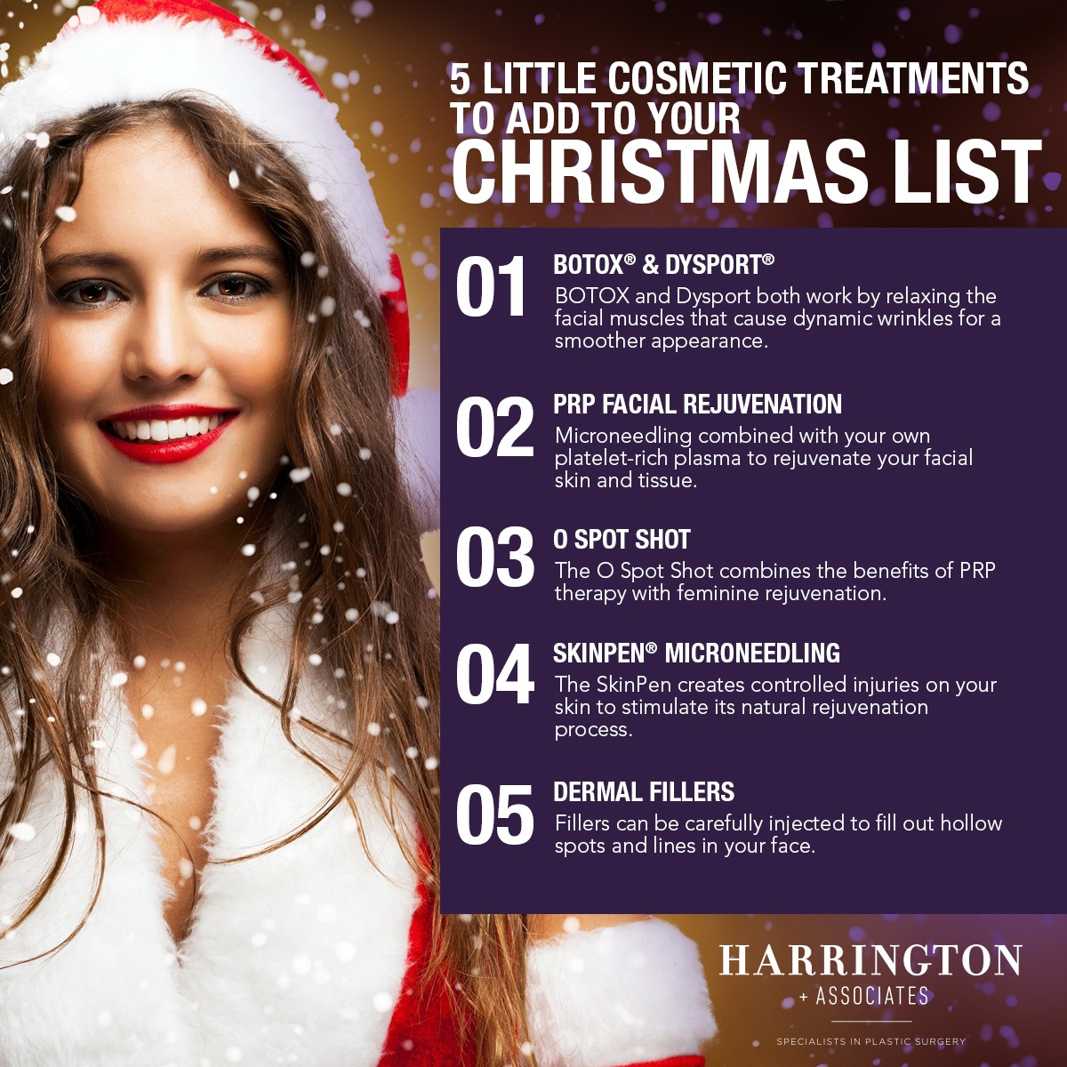 5 Little Cosmetic Treatments To Add To Your Christmas List [Infographic] img 1