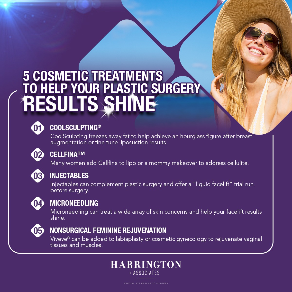 5 Cosmetic Treatments To Help Your Plastic Surgery Results Shine [Infographic] img 1